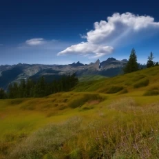 Alpine landscape